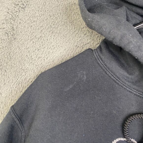 Frog Skateboards Hoodie Sweatshirt Black Surf Sk8 Stars Skate Distressed Y2K 90' - Picture 6 of 13